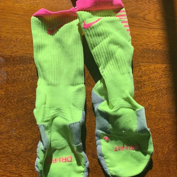 Neon Nike Dri-fit Socks Buy Nike Unisex Grey Neon Green Cushioned
